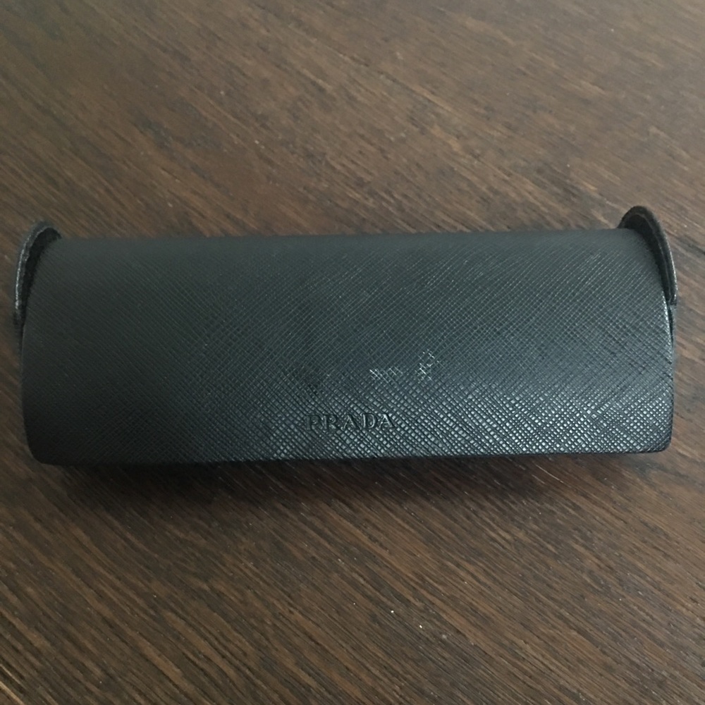 Prada Black Eyeglasses Case